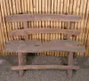  Product image 1 of the product “Bench with footrest made of teak wood about 90cm length ”